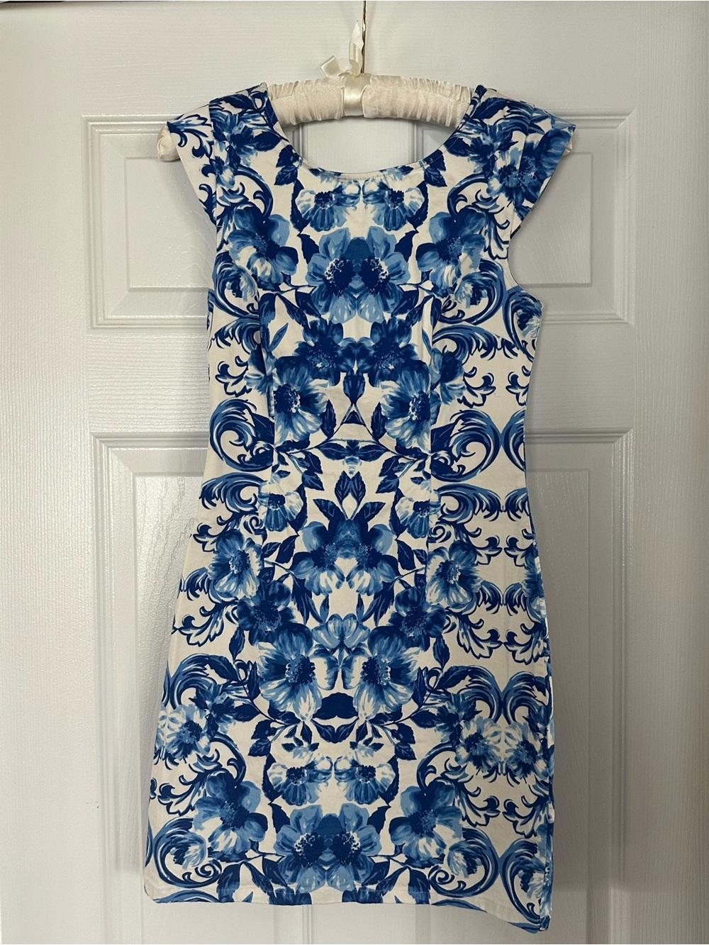 Cotton Dress, Zipper closure